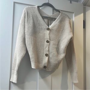 Moon and Madison beige cardigan